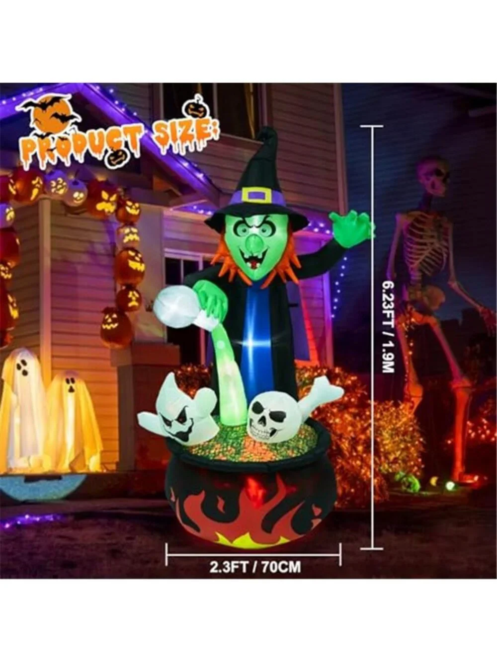 Halloween LED Decorations, Outdoor Inflatable